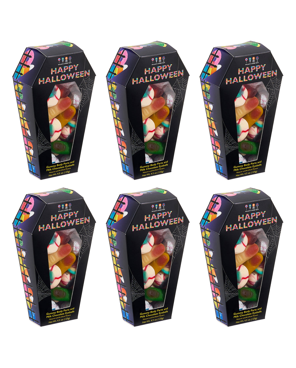 Creepy Candy Coffin Bundle of 6