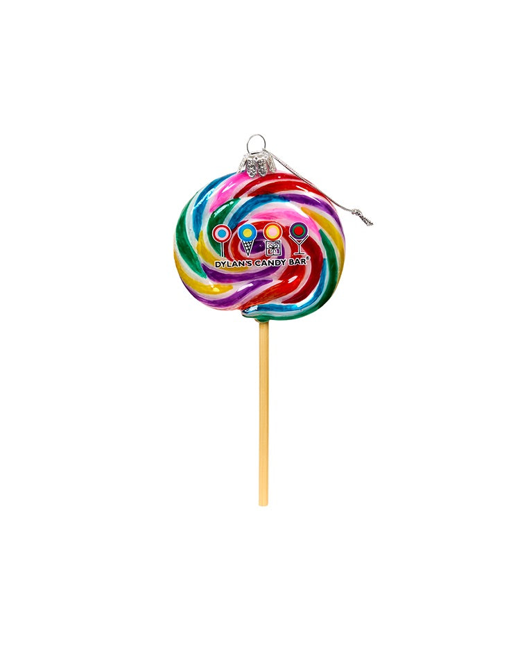 Dylan's Candy Bar Whirly Pop® Glass Ornament