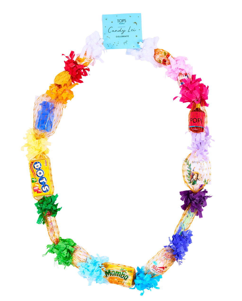 Rainbow Candy Lei