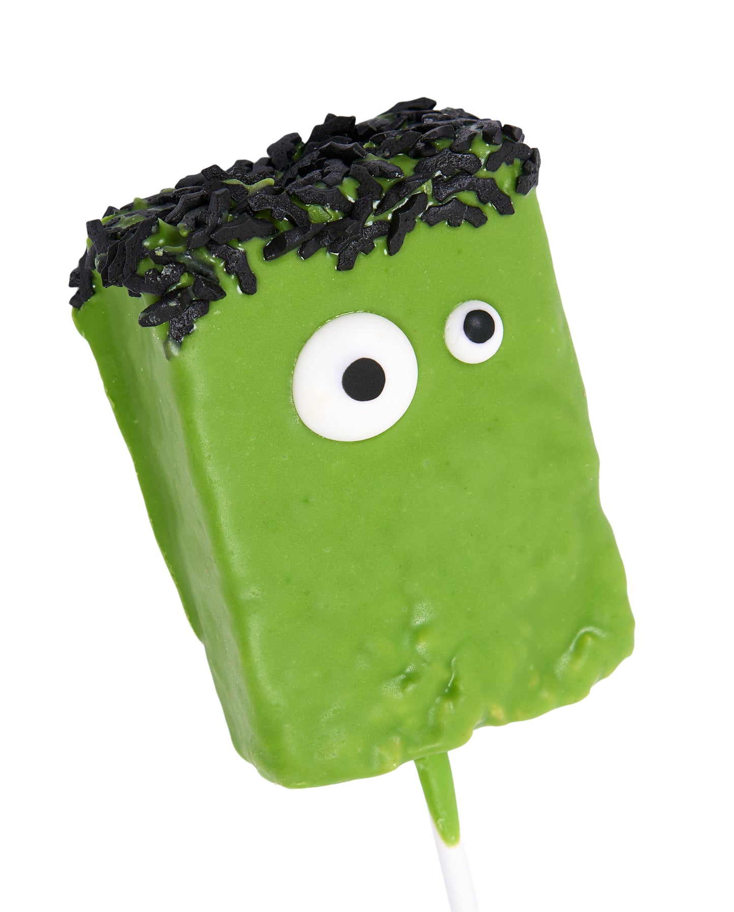 Halloween NOMster Crispy Treat Pop