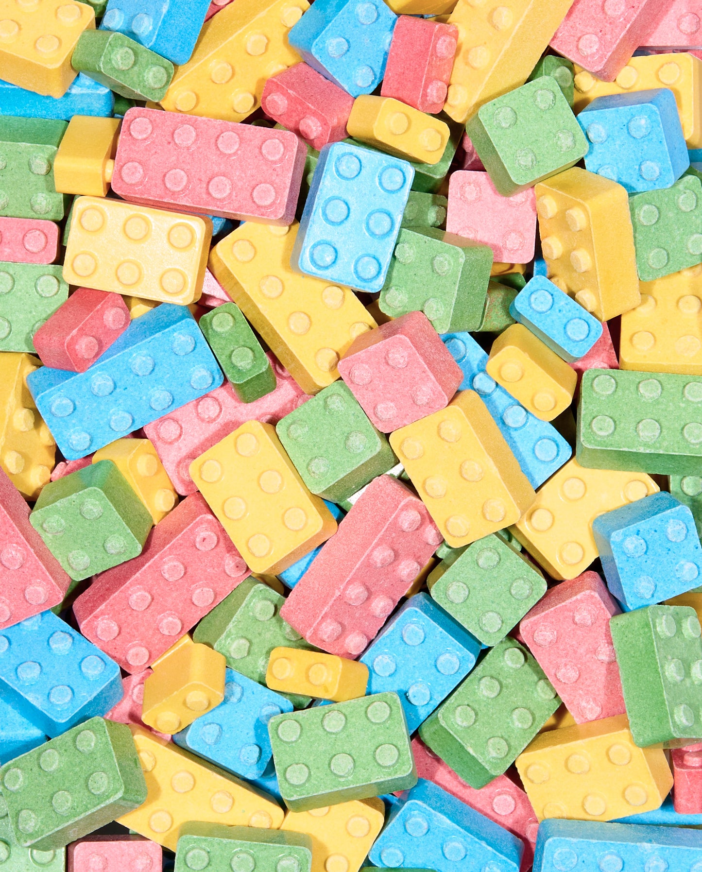 Zoomed-in Fruity Pressed Candy Blox