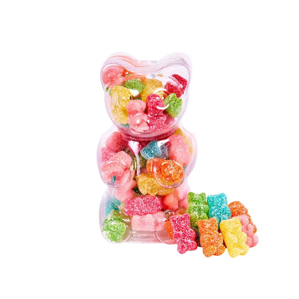 Mini Gummy Bear Bank with Sour Gummy Bears