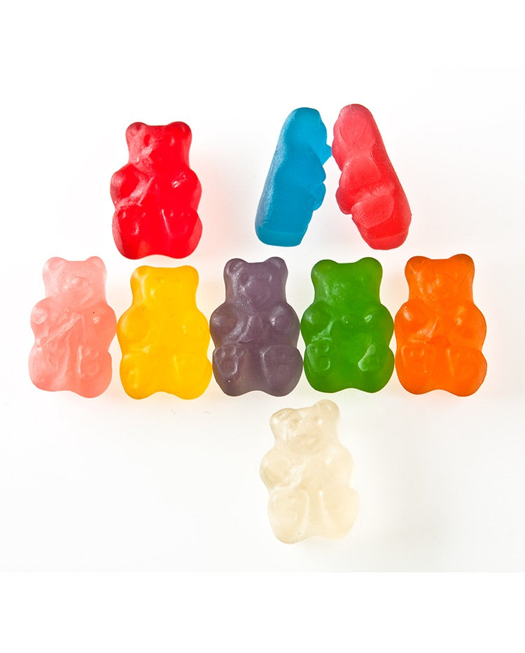 Gummy Bear Bank with Gummy Bears