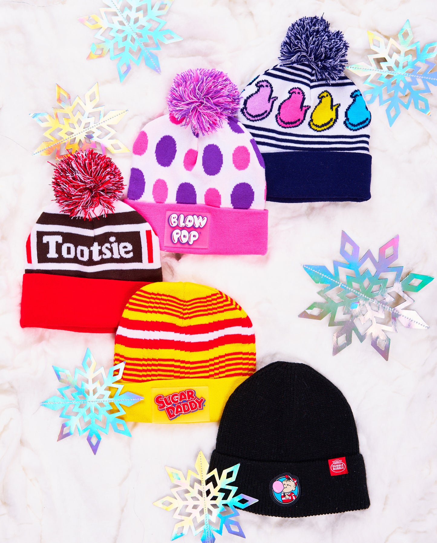 Tootsie Roll® Knit Pom-Pom Beanie