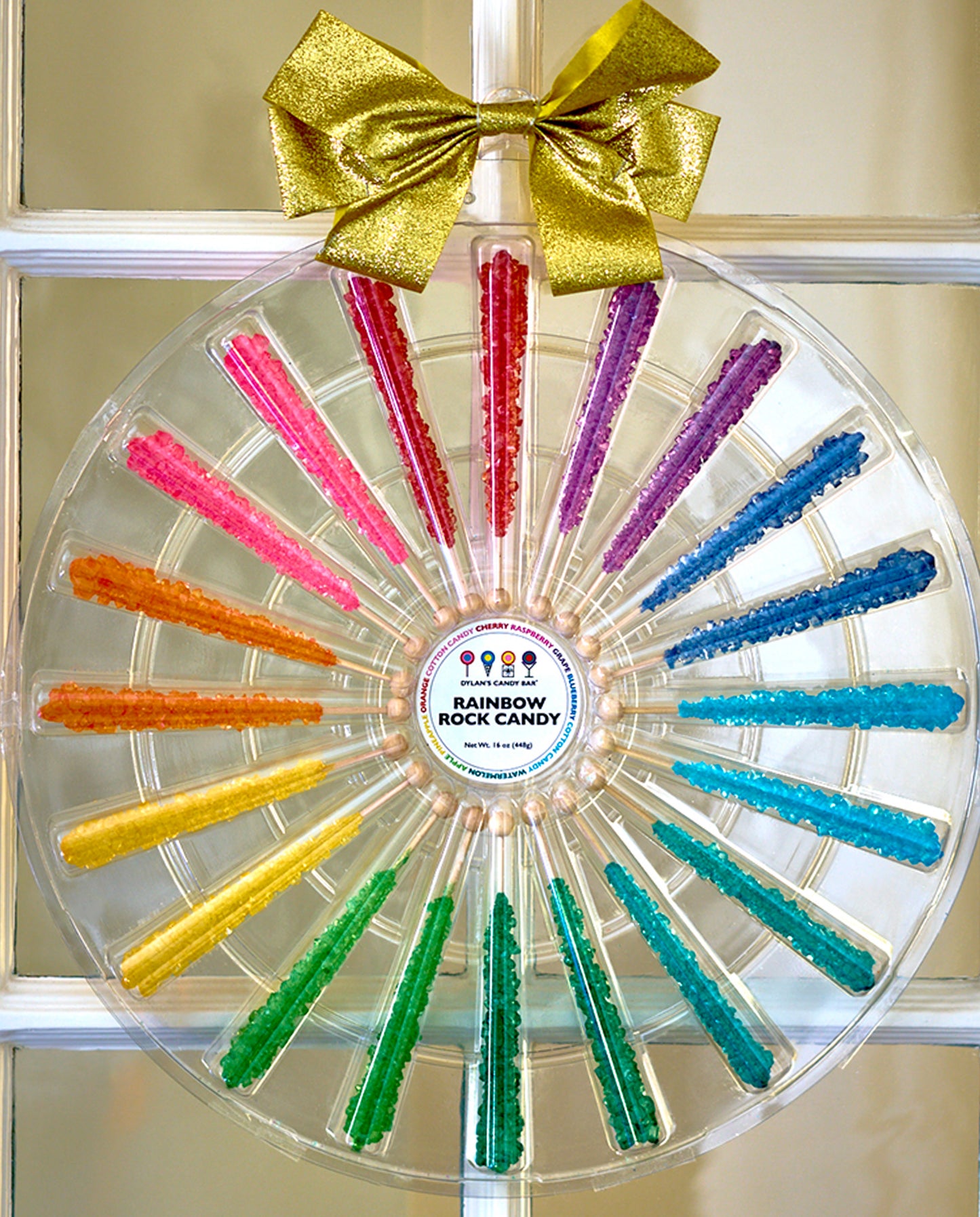 XL Rainbow Rock Candy Color Wheel