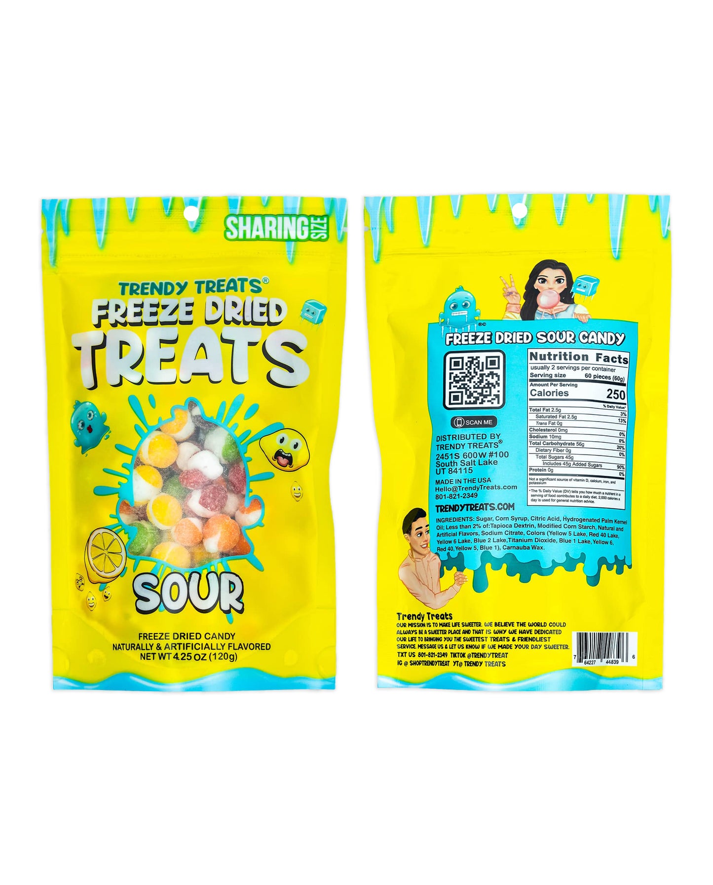 Trendy Treats® Freeze-Dried Sour Candy